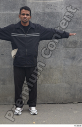 Whole Body Man T poses Casual Slim Standing Street photo references